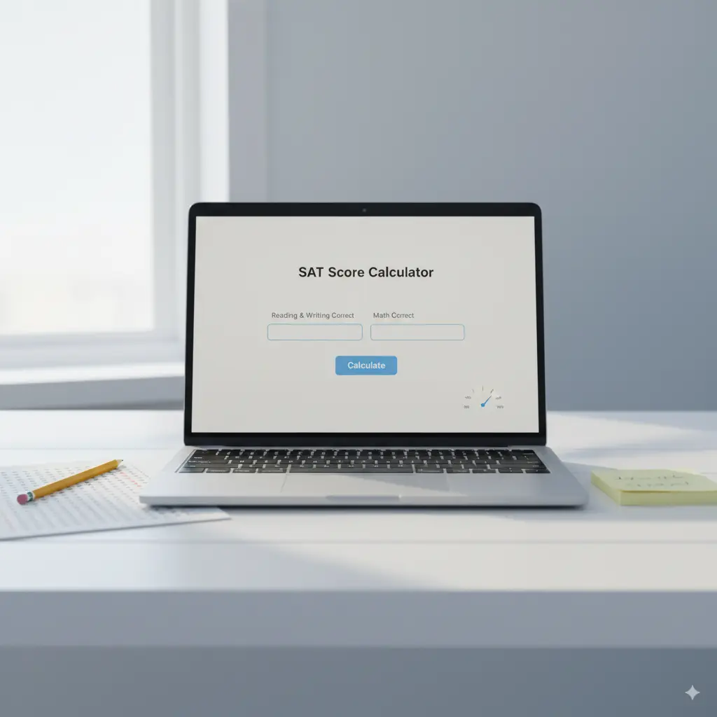 SAT Score Calculator: Complete Guide to Calculate Your Score